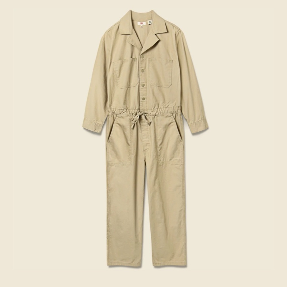 Levi’s Tan Utility Jumpsuit